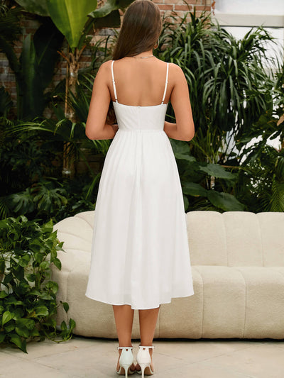backless flowy solid cami midi dress white back#color_white