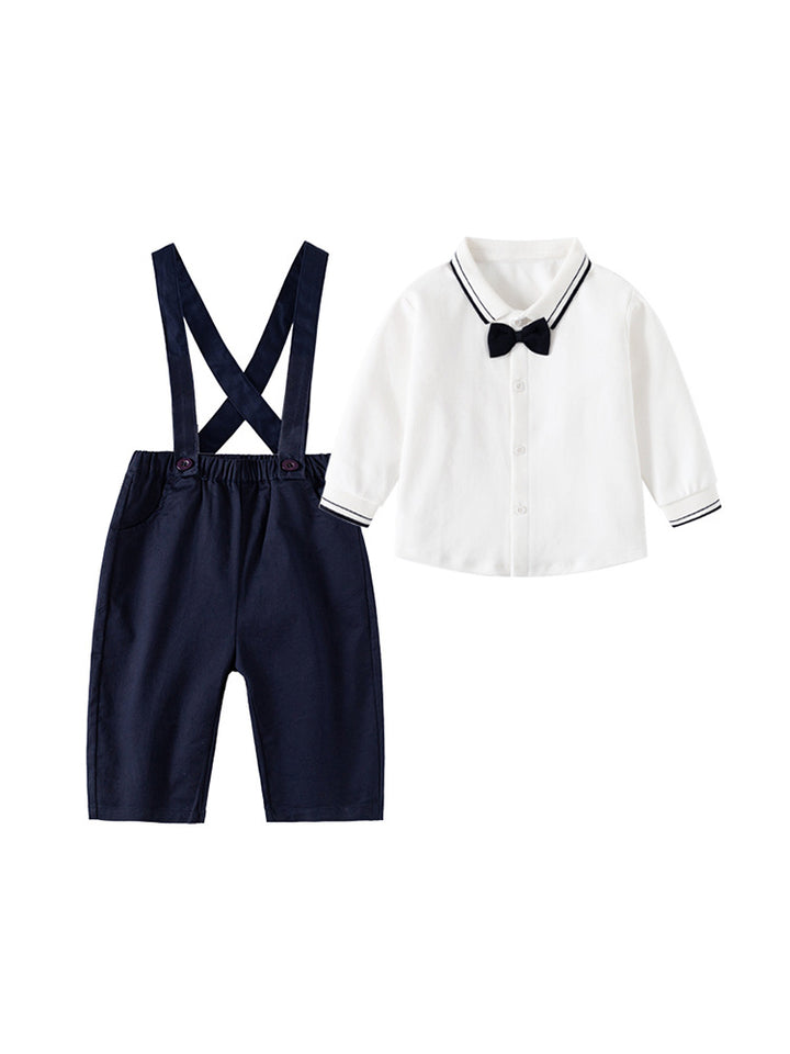 Bow Baby Decoration Layettes For Clothing#color_white