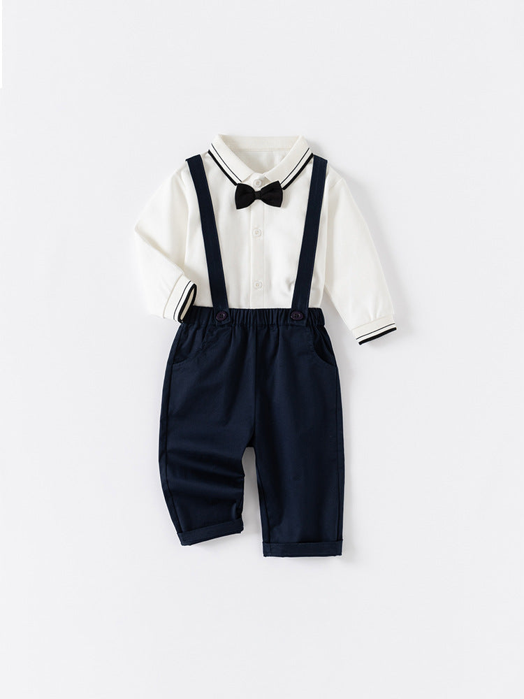 Bow Decoration Baby Layettes For Clothing#color_white