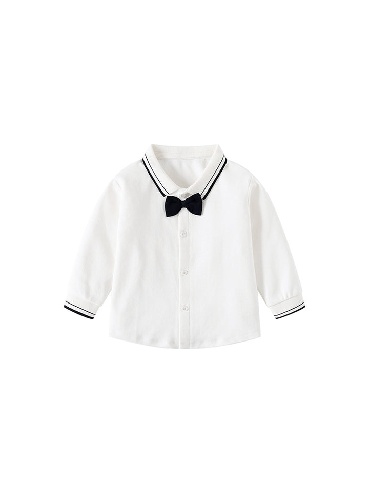 Bow Baby Layettes Decoration For Clothing#color_white