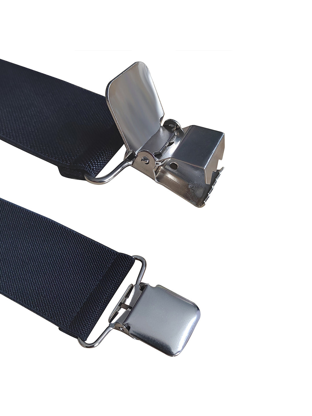 Adjustable Elastic X-Back Suspenders#color_black